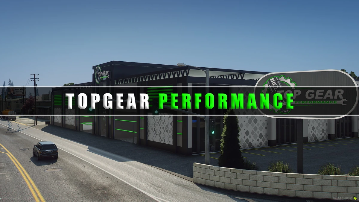 TOPGEAR PERFORMANCE – Fully Open Source | Premium FiveM Mechanic MLO
